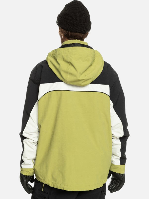 Quiksilver Snow Live Wire Olive Green Snow Jacket - Waterproof & Insulated Winter Coat for Skiing, Snowboarding & Outdoor Adventures