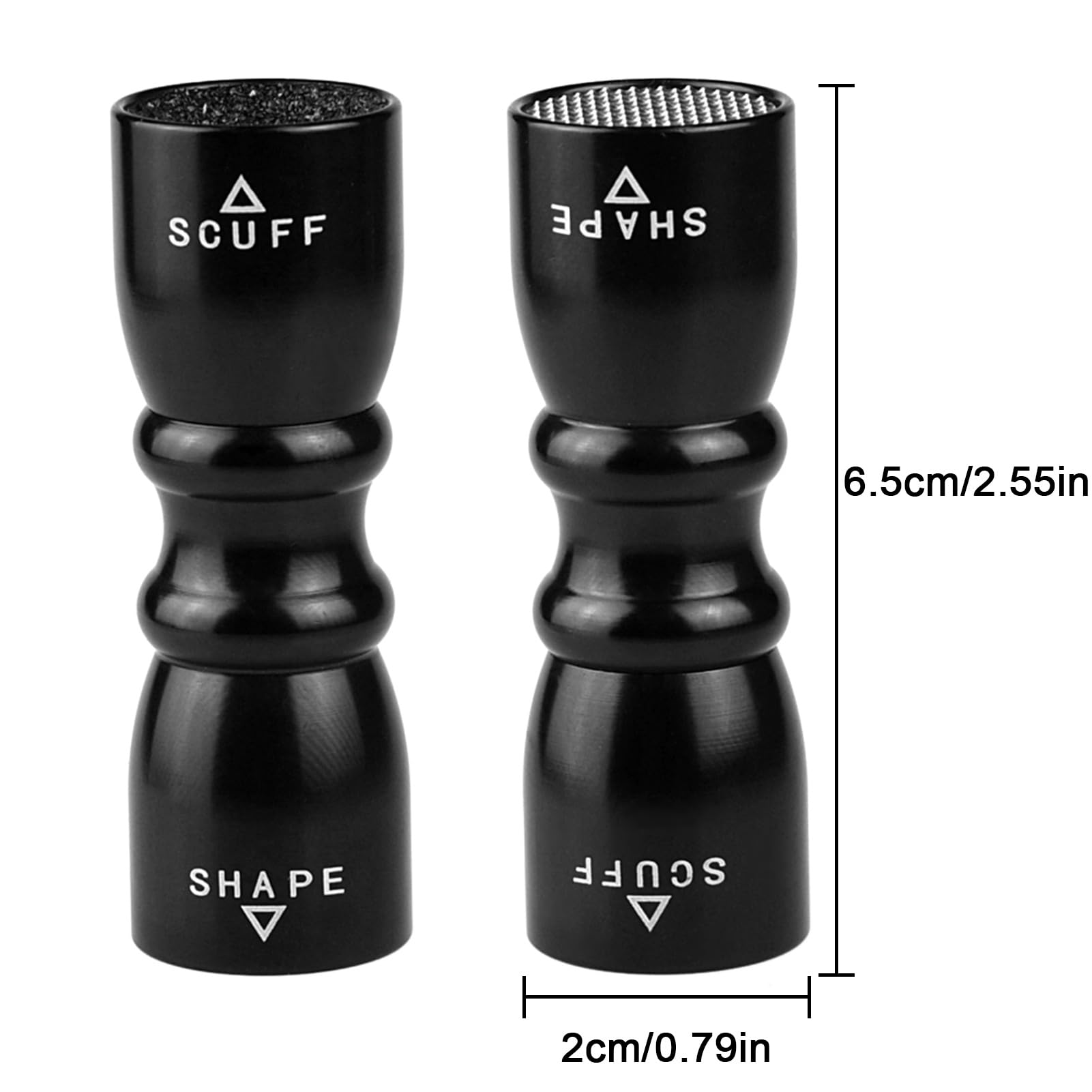 Premium 3-in-1 Snooker Pool Cue Tips Tool - Cue Tip Shaper, Scuffer & Aerator for Billiard Accessories | Perfect for Professional Players & Home Game Rooms