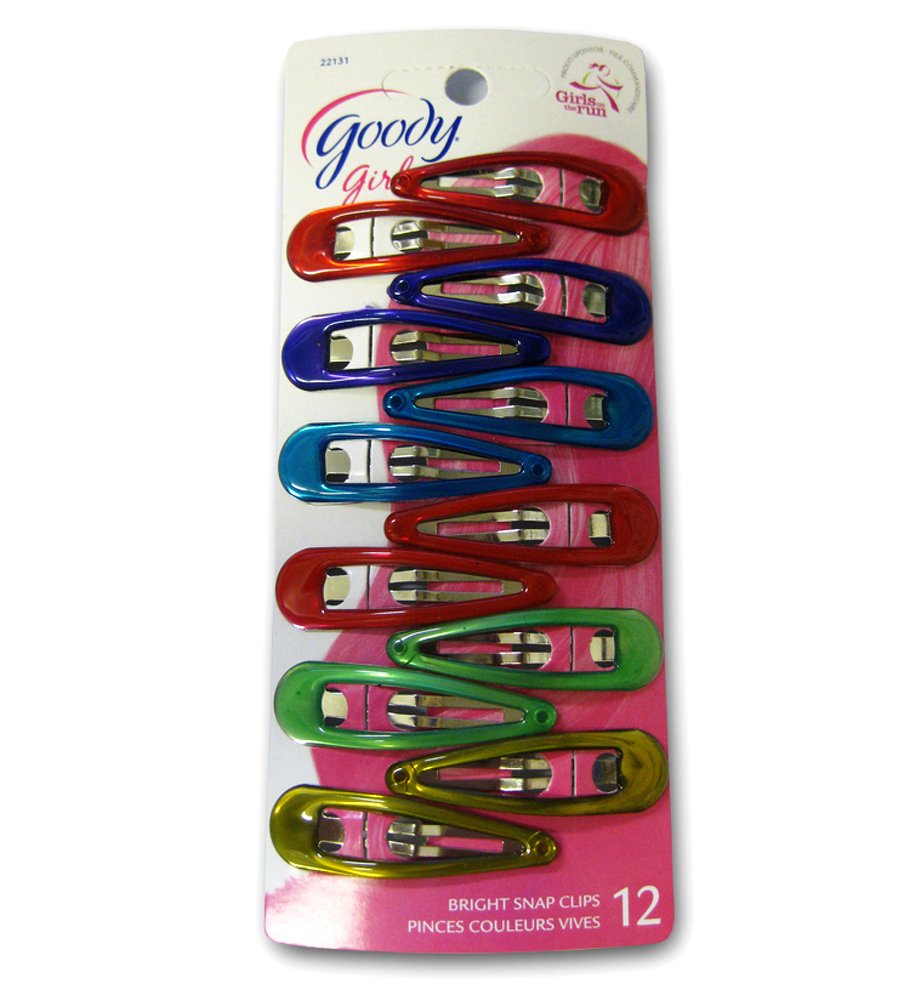 Goody Gel Contour Hair Clips for Women - Non-Slip Grip Hair Clips for Styling, Updos & Ponytails - Perfect for Work, Gym & Everyday Use