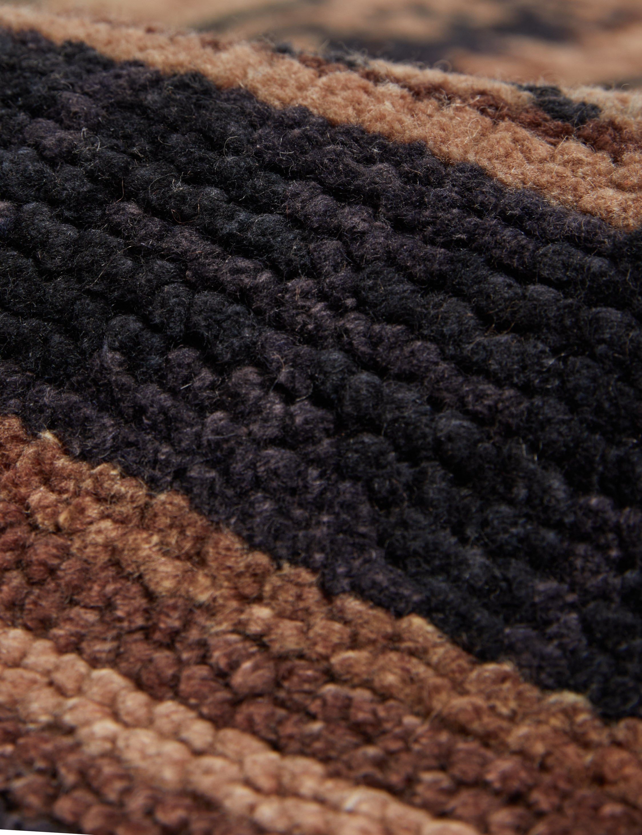 Hand Knotted Wool Rug Swatch - 18x18 Inch Premium Quality - Caprice Collection - Perfect for Living Room, Bedroom & Home Decor