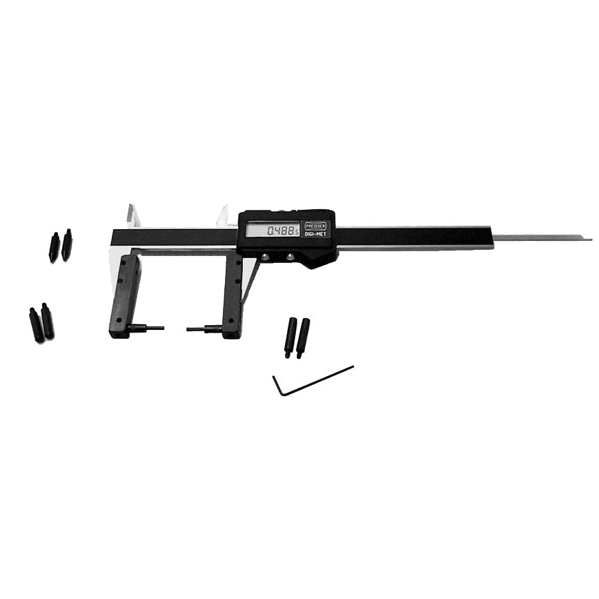 Universal Caliper Accessory Kit - Precision Measuring Tools for Woodworking, Metalworking & DIY Projects | Compatible with Digital & Vernier Calipers | Essential Workshop & Engineering Measurement Set