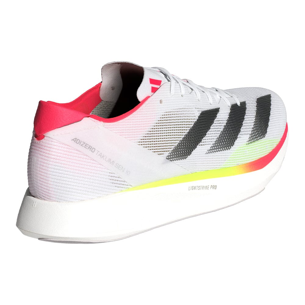 Adidas Men's Adizero Takumi Sen 10 Running Shoes - Lightweight Racing Sneakers for Marathon & Speed Training - Perfect for Road Running & Competitive Athletes