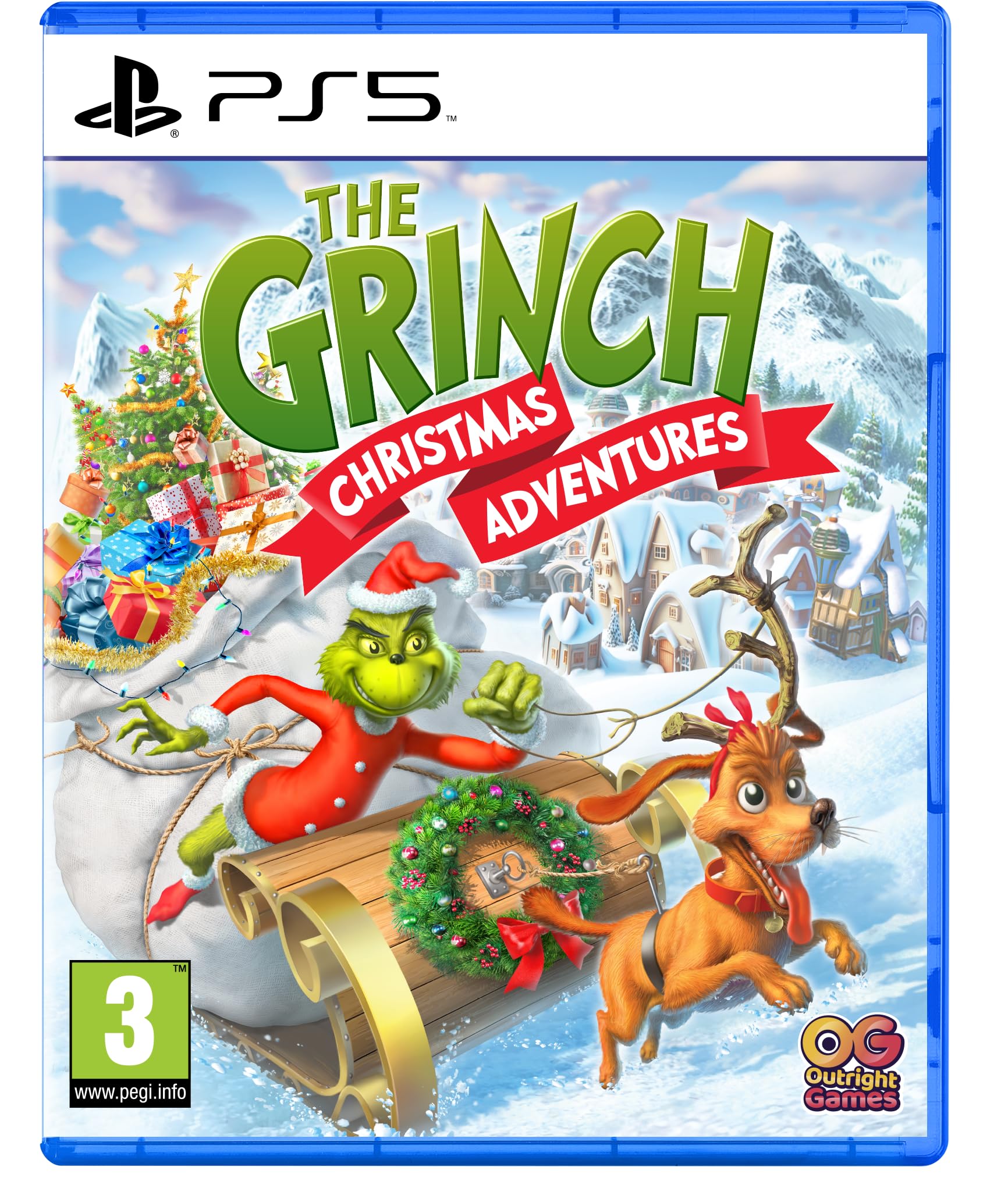 The Grinch: Christmas Adventures for PS5 - Festive Holiday Game for Kids & Families - Perfect for Christmas Gaming Parties & Cozy Winter Nights