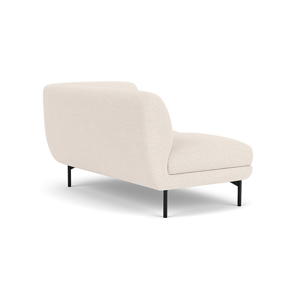 Alfred Boucle Right 2 Seater Modular Sofa - Modern Comfortable Sectional Couch for Living Room, Lounge & Small Spaces