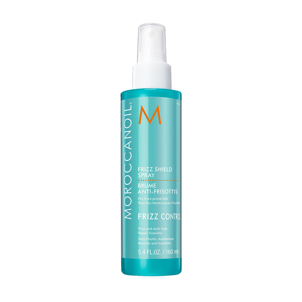 Frizz Shield Spray - Anti-Frizz Hair Serum for Smooth & Shiny Hair - Perfect for Dry, Damaged & Curly Hair - Use Before Styling or Air Drying