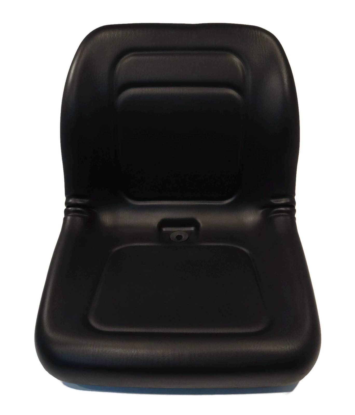 Black High Back Seat Replacement for Hustler Mowers 601807, 031484, 306860K, 392076, 539437, 762898 - Durable Lawn Tractor Seat with Comfortable Back Support for Outdoor Mowing and Yard Work