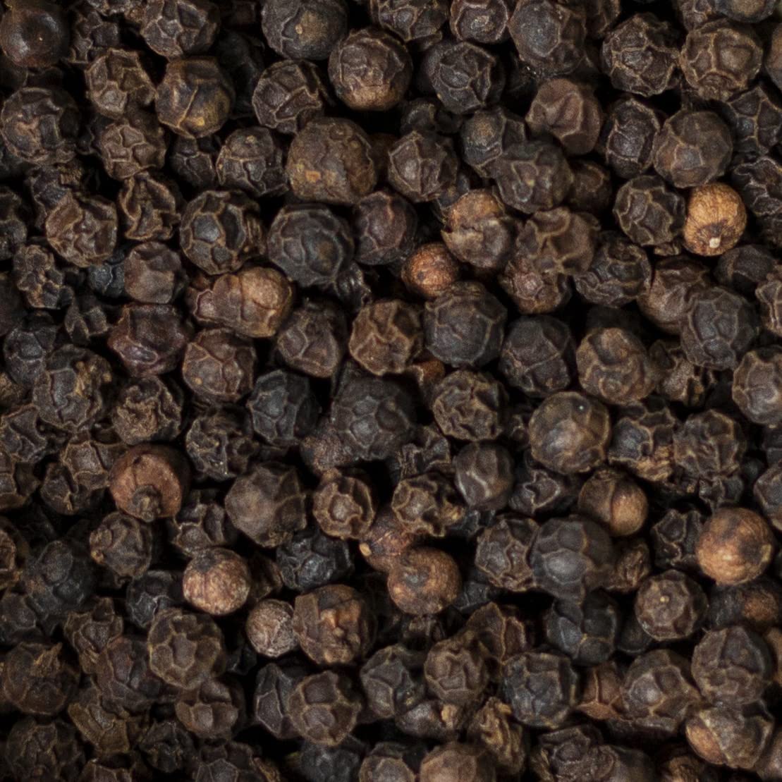 Premium Cambodian Memot Black Peppercorns Whole - MagJo Naturals Organic Spice for Cooking, Grilling & Gourmet Dishes - Authentic Kampot Pepper for Steak, Soup & Asian Cuisine