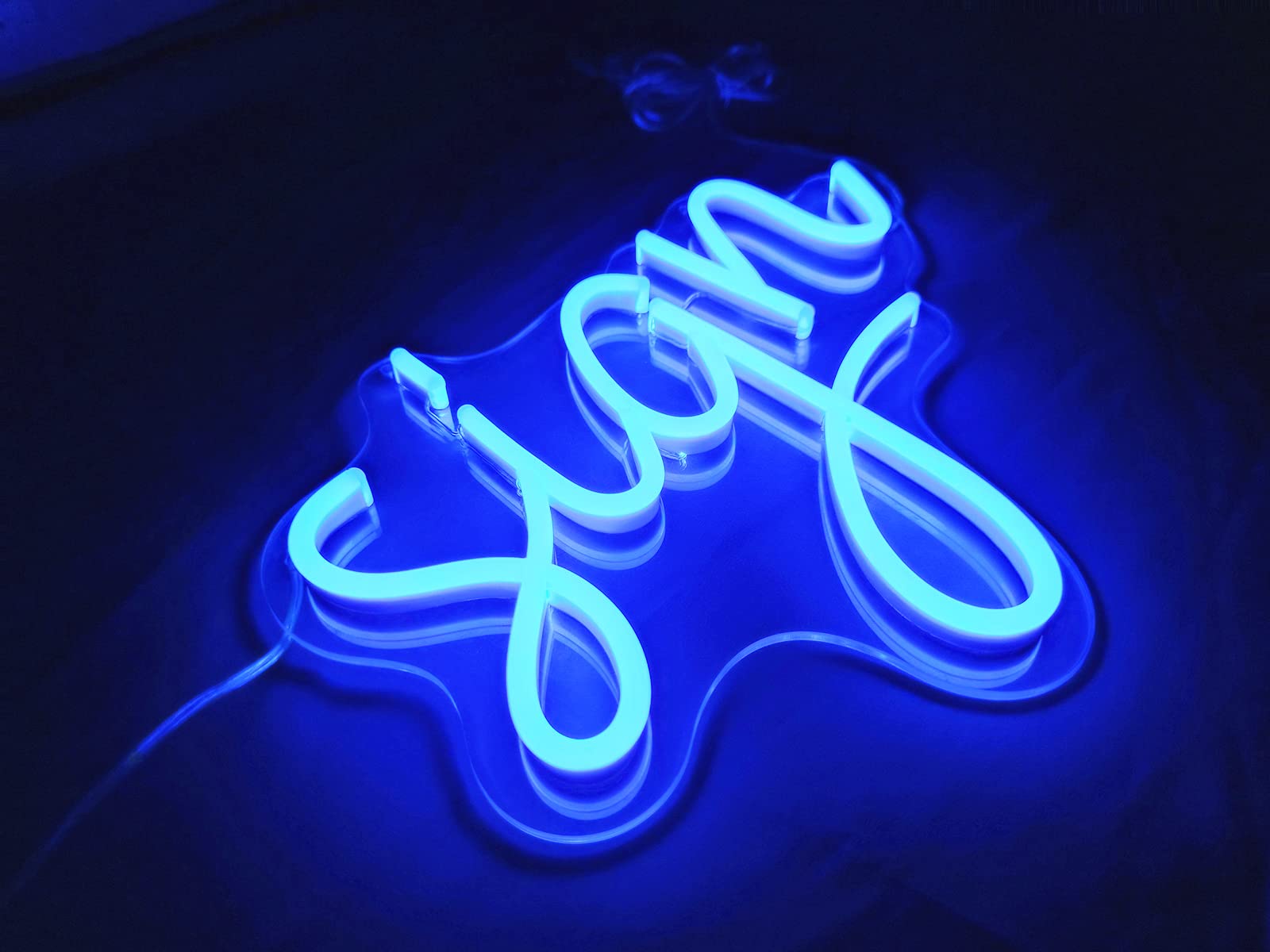 Custom LED Neon Signs - Personalized Handmade Neon Lights for Weddings, Name Gifts, Business Logos, Bars & Home Decor (80 Inch) - Perfect for Bedroom Wall Art, Party Decorations & Business Branding