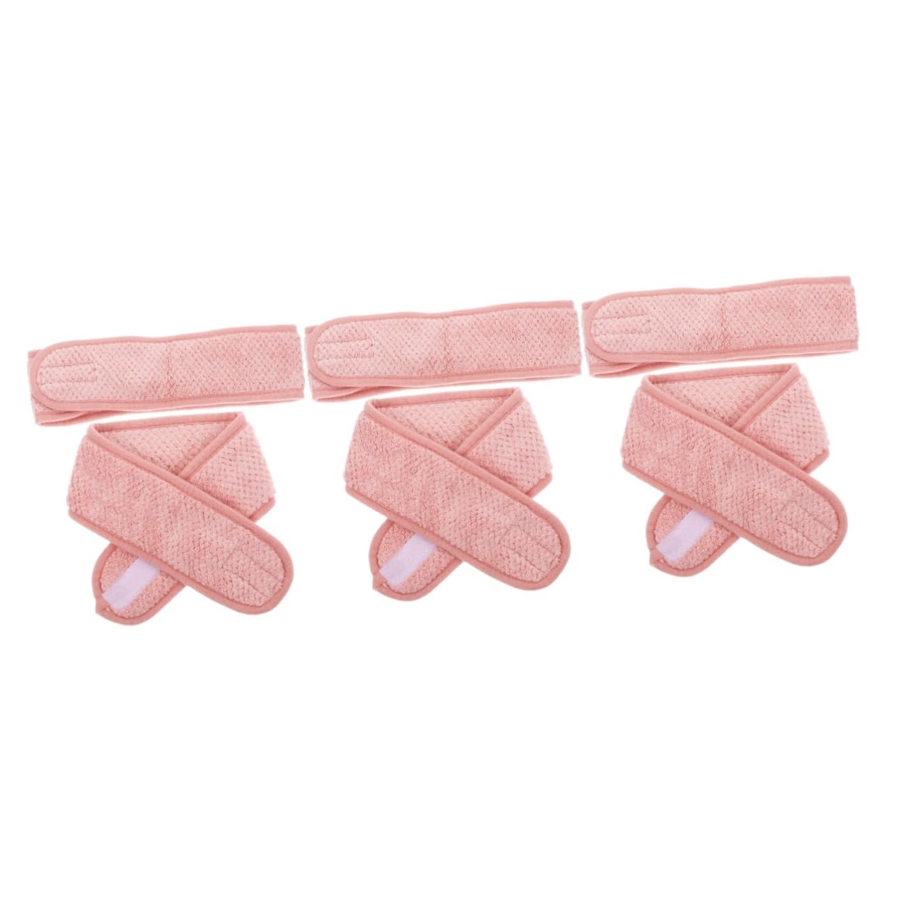FOMIYES 6 Pack Pineapple Print Fleece Headbands for Women - Soft Hair Wraps, Shower Caps & Makeup Accessories - Perfect for Bathing, Washing Face & Styling Hair