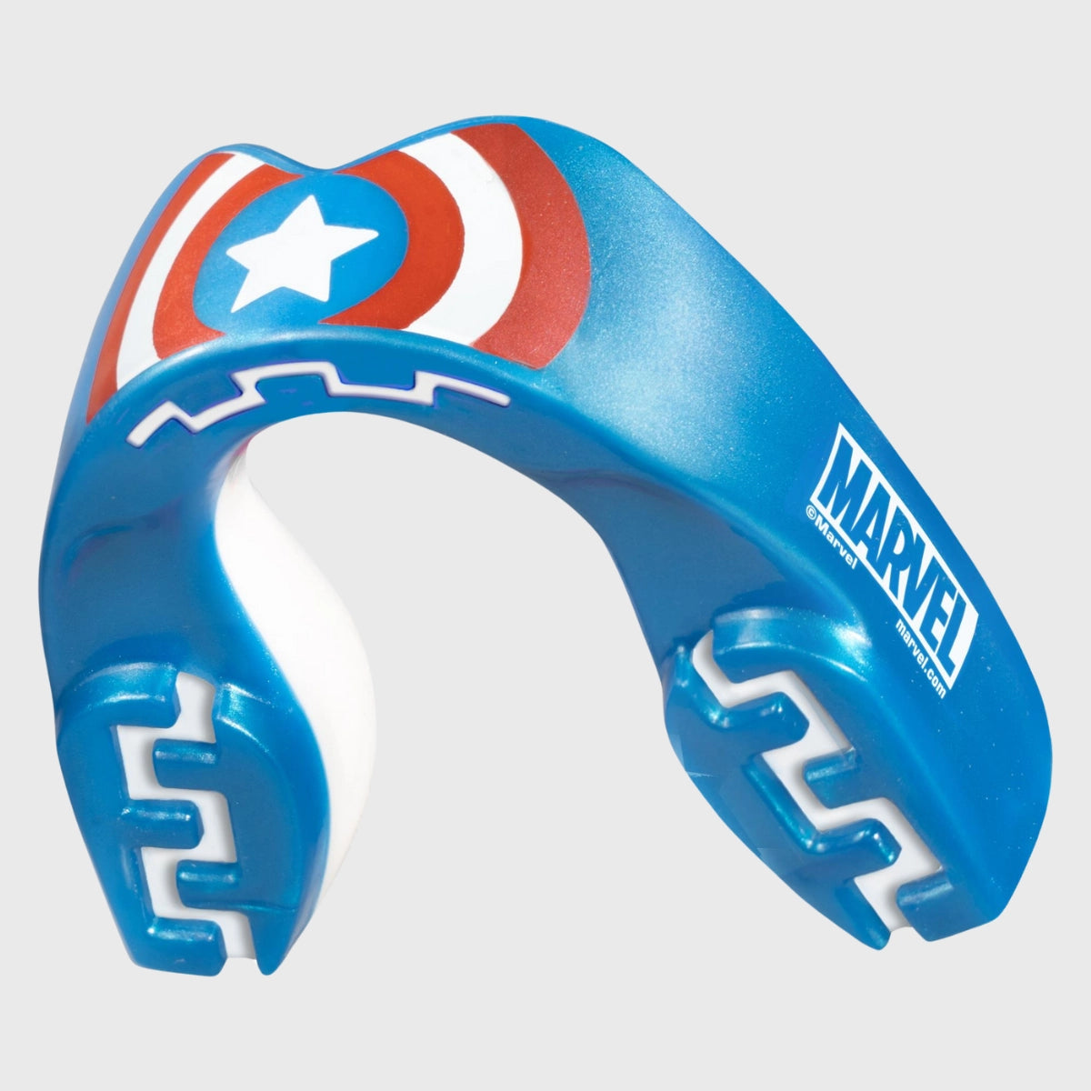 Marvel Captain America Mouthguard for Sports - Custom Fit Teeth Protection for Boxing, MMA, and Football - Kids & Adults Safety Gear