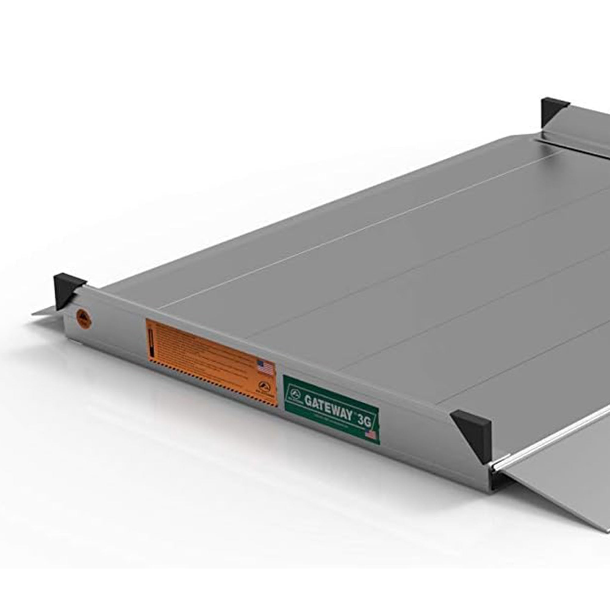 EZ-ACCESS GATEWAY 3G 3ft Aluminum Portable Wheelchair Ramp - Lightweight Mobility Ramp with Textured Non-Slip Surface & Self-Adjusting Transition Plates - Ideal for Home Entry, Vehicles & ADA Accessibility