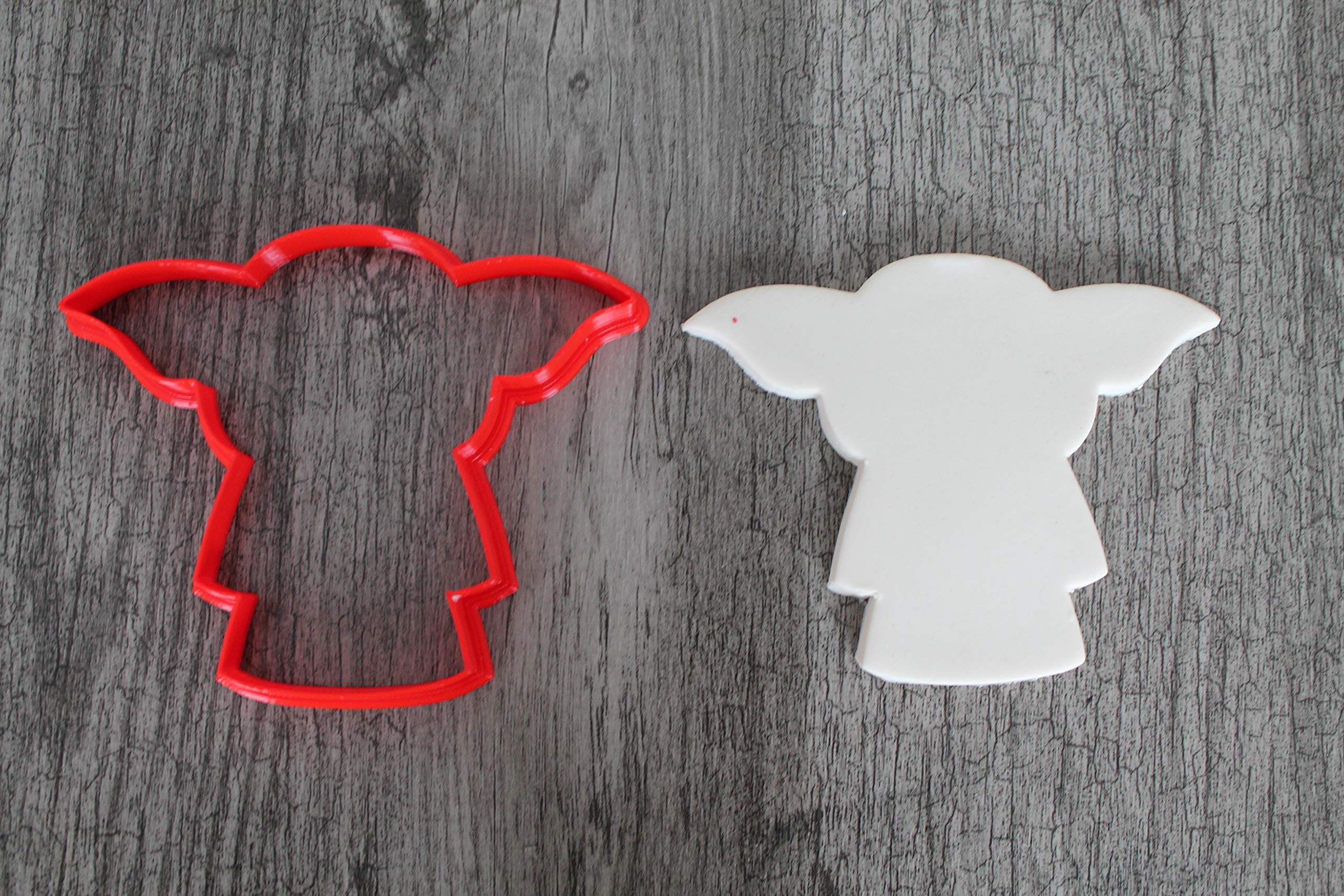 Alien Baby Cookie Cutter Set - 3.5 Inch UFO Themed Fondant & Dough Mold for Baking, Sugar Cookies, Clay Crafts - Perfect for Halloween, Baby Showers & DIY Decor (3-Piece)