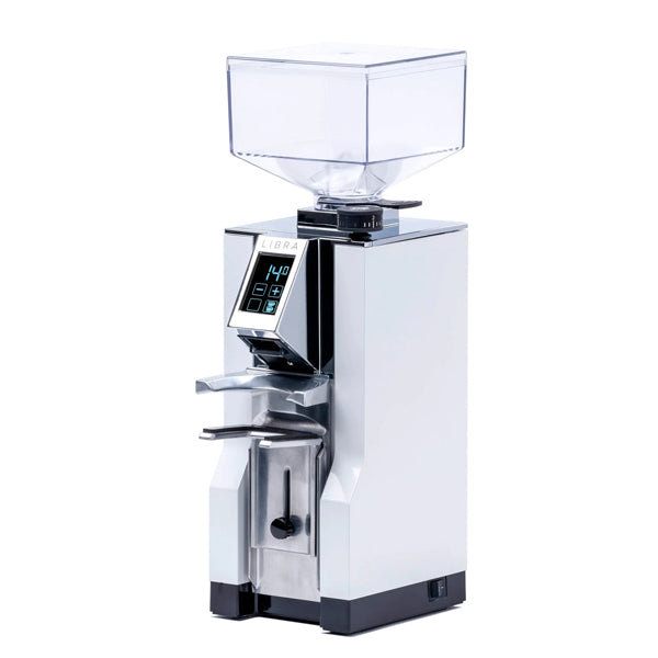 Eureka Mignon Libra Coffee Grinder - Electric Espresso Grinder with Digital Scale, 55mm Flat Burrs, Silent Operation - Perfect for Home Baristas & Coffee Enthusiasts