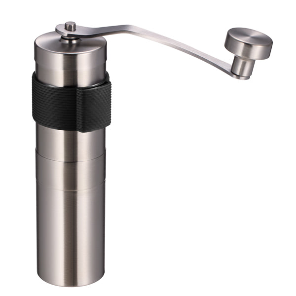 Premium Ten Mile Manual Coffee Grinder - Portable Hand Crank Burr Mill for Espresso, French Press & Travel - Perfect for Camping, Home & Office Use