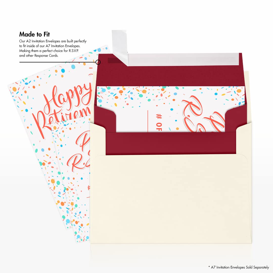 Premium A2 Invitation Envelopes 4 3/8