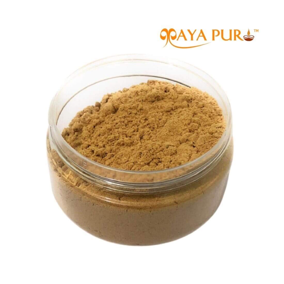 MAYAPURI Chandan Powder Tikka - Pure Sandalwood Safed Dust for Puja, Face & Skin Care (Beige) | Natural Ayurvedic Beauty Powder for Religious Ceremonies & Skincare Rituals