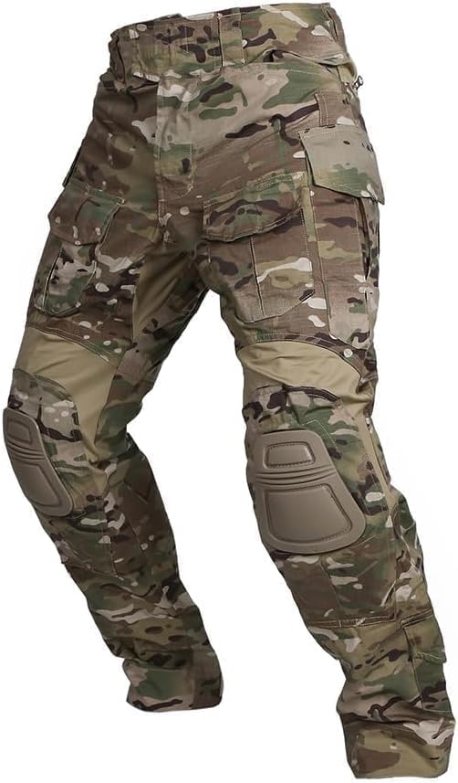 EMERSONGEAR Gen3 Military Uniform Set - Tactical BDU Pants & Shirt with Knee Pads for Airsoft, Paintball & Combat Training | Durable Outdoor Gear for Tactical Enthusiasts