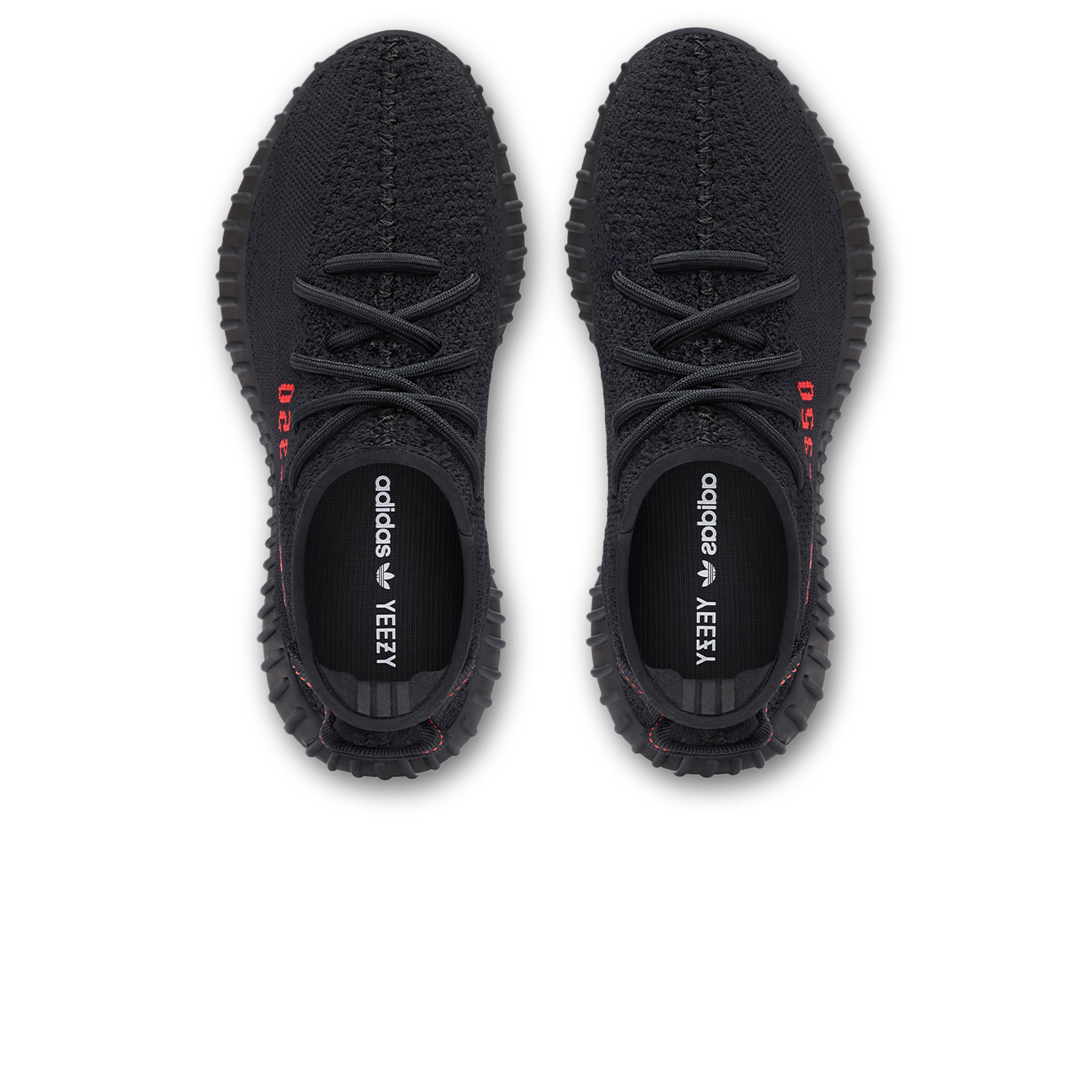 Adidas Yeezy Boost 350 V2 Bred Core Black Red Men's Running Shoes - Stylish & Comfortable Sneakers for Casual Wear, Gym & Street Fashion