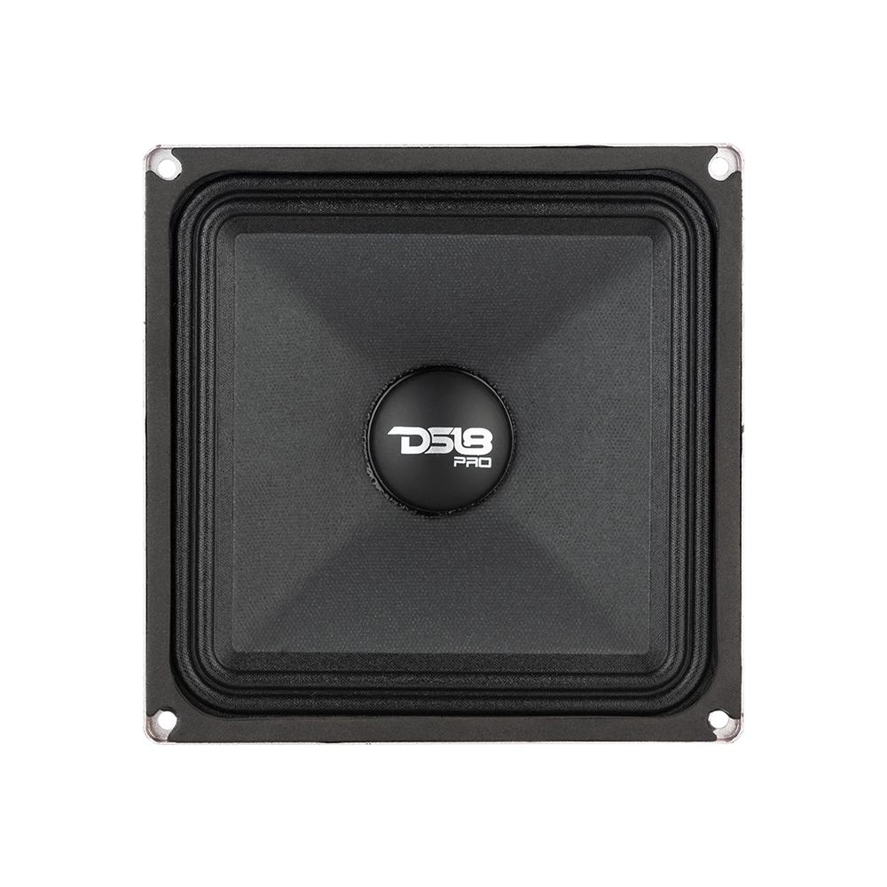 PRO 6.5 Inch Square Midrange Loudspeaker 450 Watts 4 Ohm - Perfect for Car Audio Systems, Home Theater & Professional Studio Monitoring