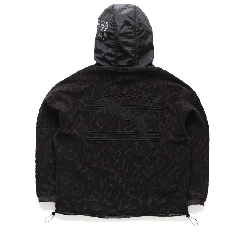 Aries x Puma Hoodie for Men & Women - Black Cotton Pullover Sweatshirt with Hood - Streetwear Fashion for Casual Wear & Gym