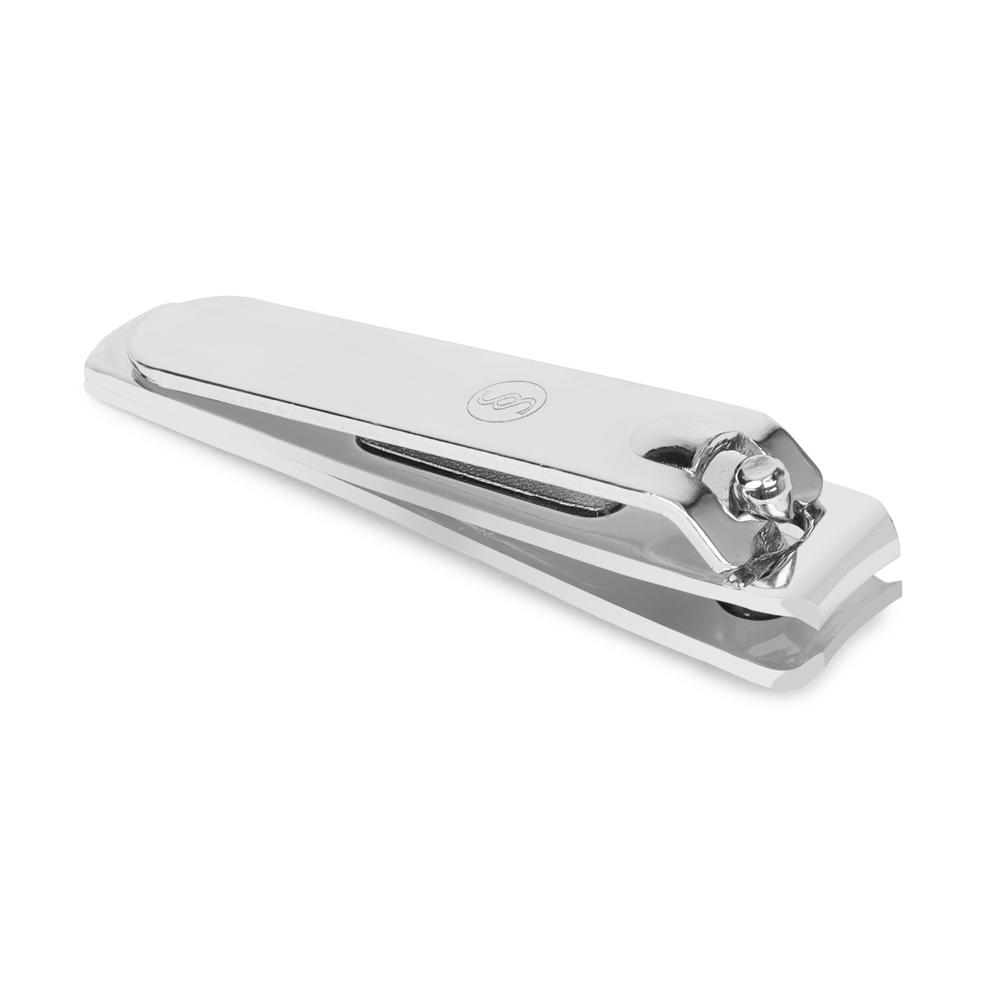 Premium Stainless Steel Nail Clippers for Travel - Compact & Durable Manicure Tool for On-the-Go Grooming - Perfect for Gym Bags, Toiletry Kits & Business Trips