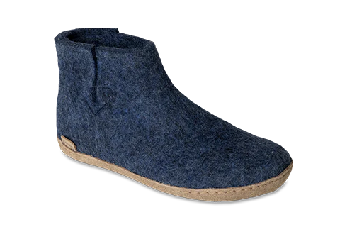 Men's Leather Sole Boots - Comfortable & Durable for Outdoor, Work & Casual Wear | Waterproof & Slip-Resistant