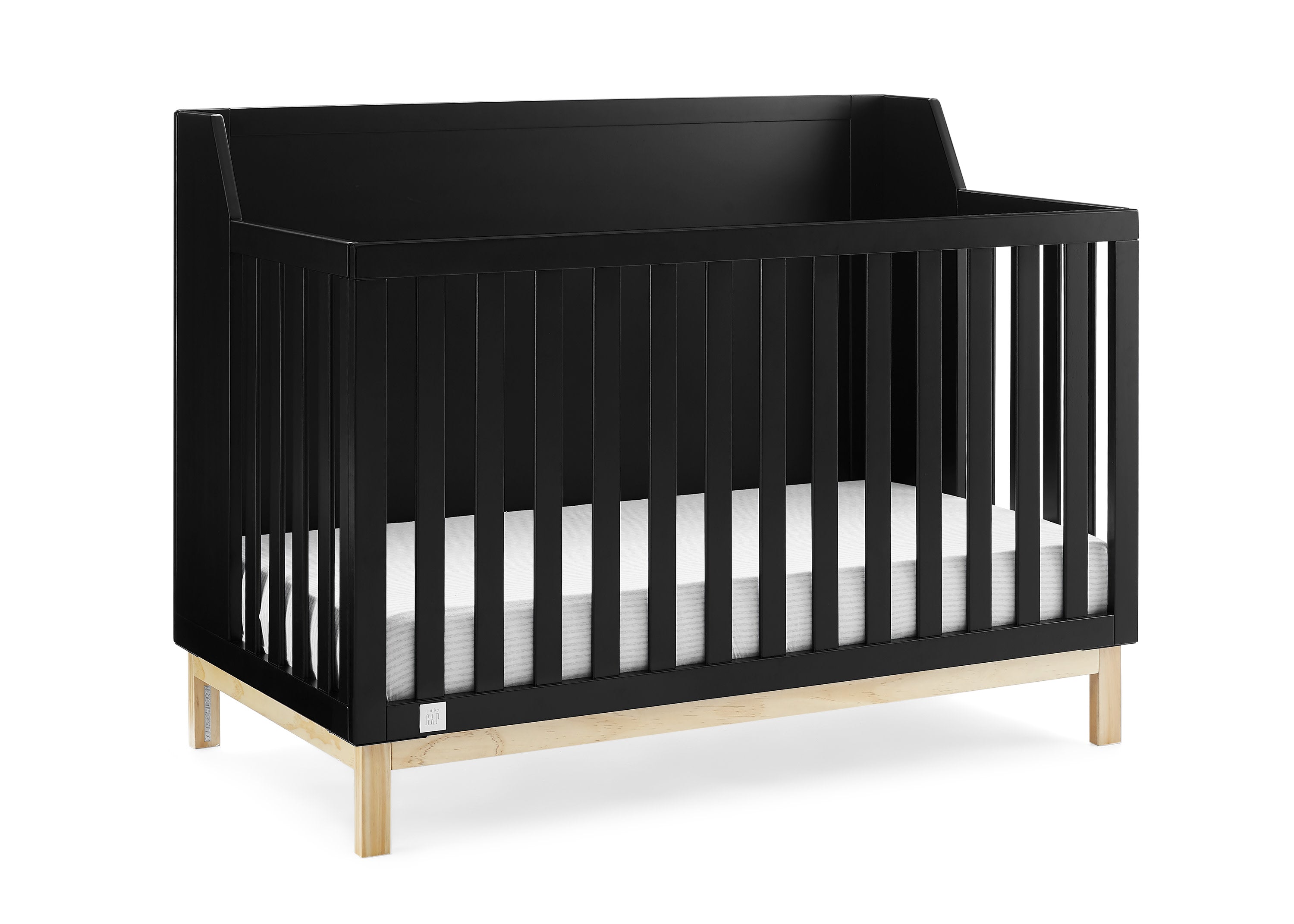 BabyGap Oxford 6-in-1 Convertible Crib - Nursery Furniture for Newborn to Toddler | Safe & Stylish Baby Bed for Daycare, Bedroom & Nursery Decor