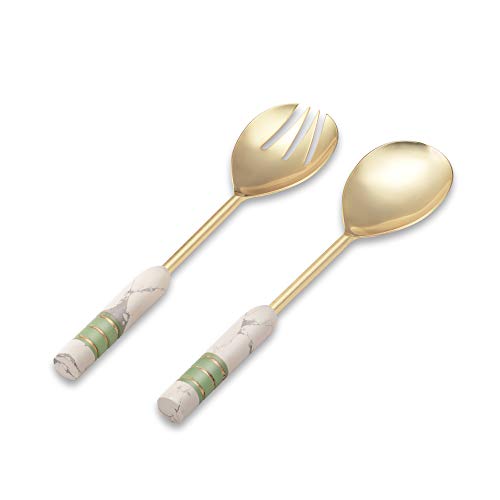 Gold and White
