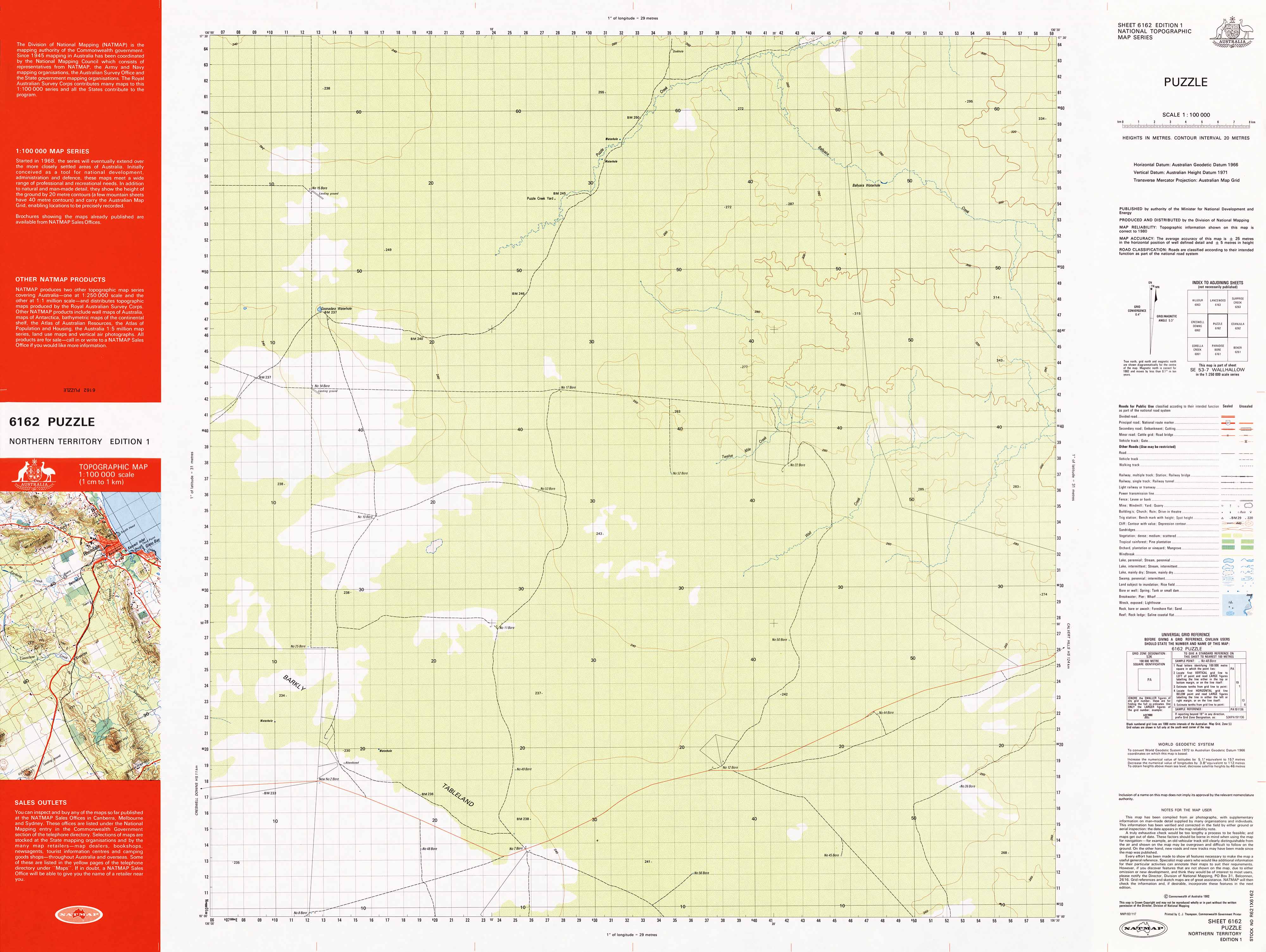 1:100K Topographic Map Puzzle - 6162 Pieces for Adults - Challenging Jigsaw Puzzle for Geography Lovers - Perfect for Home Decor & Educational Activities
