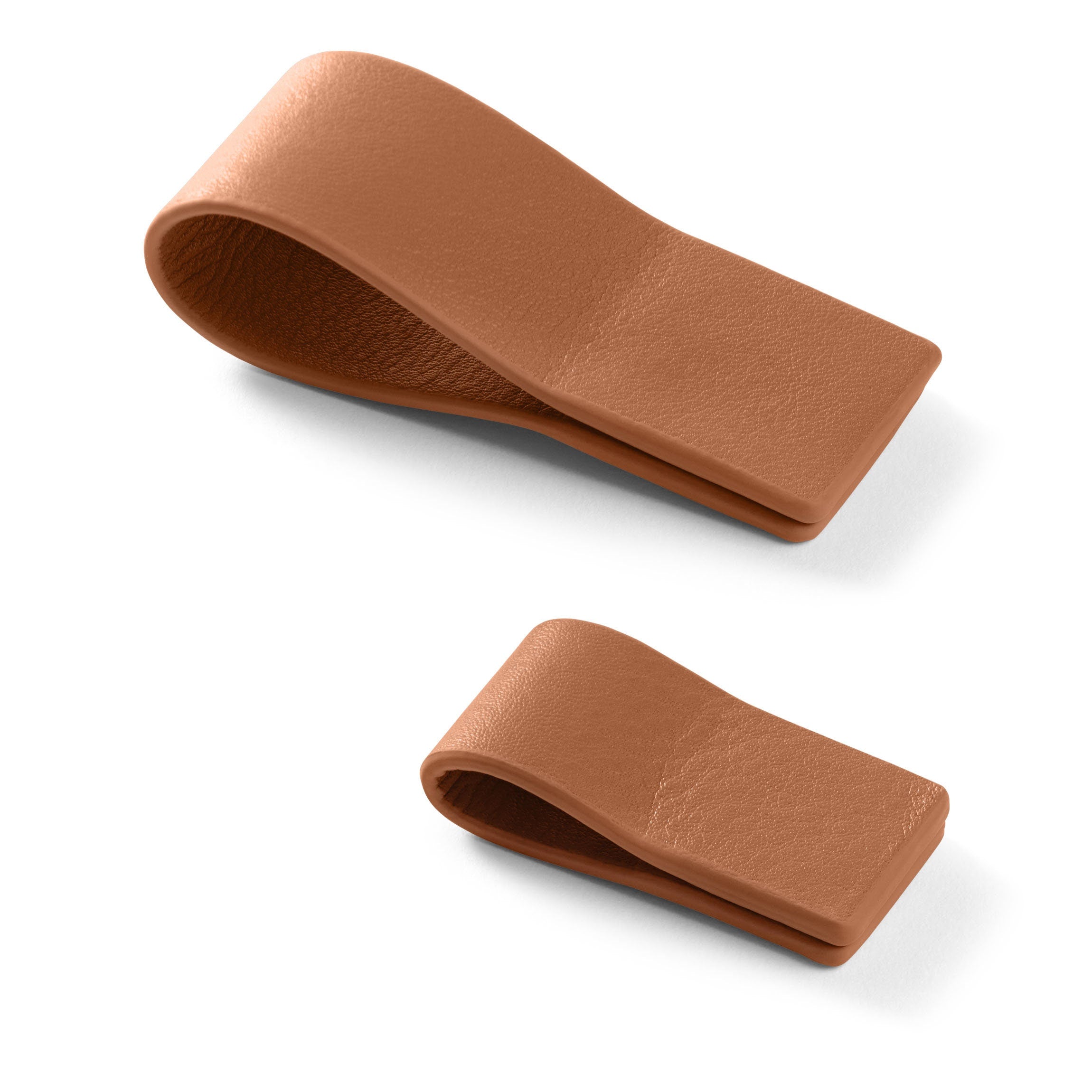 Premium Leather Cord Wrap Set - Cognac Brown Cable Organizer for Home & Office Accessories | Perfect for Desk, Travel, and Electronics Management