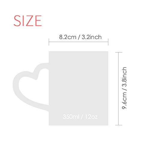 Black Cotton Cute Animal Heat Sensitive Mug - Color Changing Ceramic Cup with Red Design for Coffee & Tea | Perfect Gift for Animal Lovers & Office Use