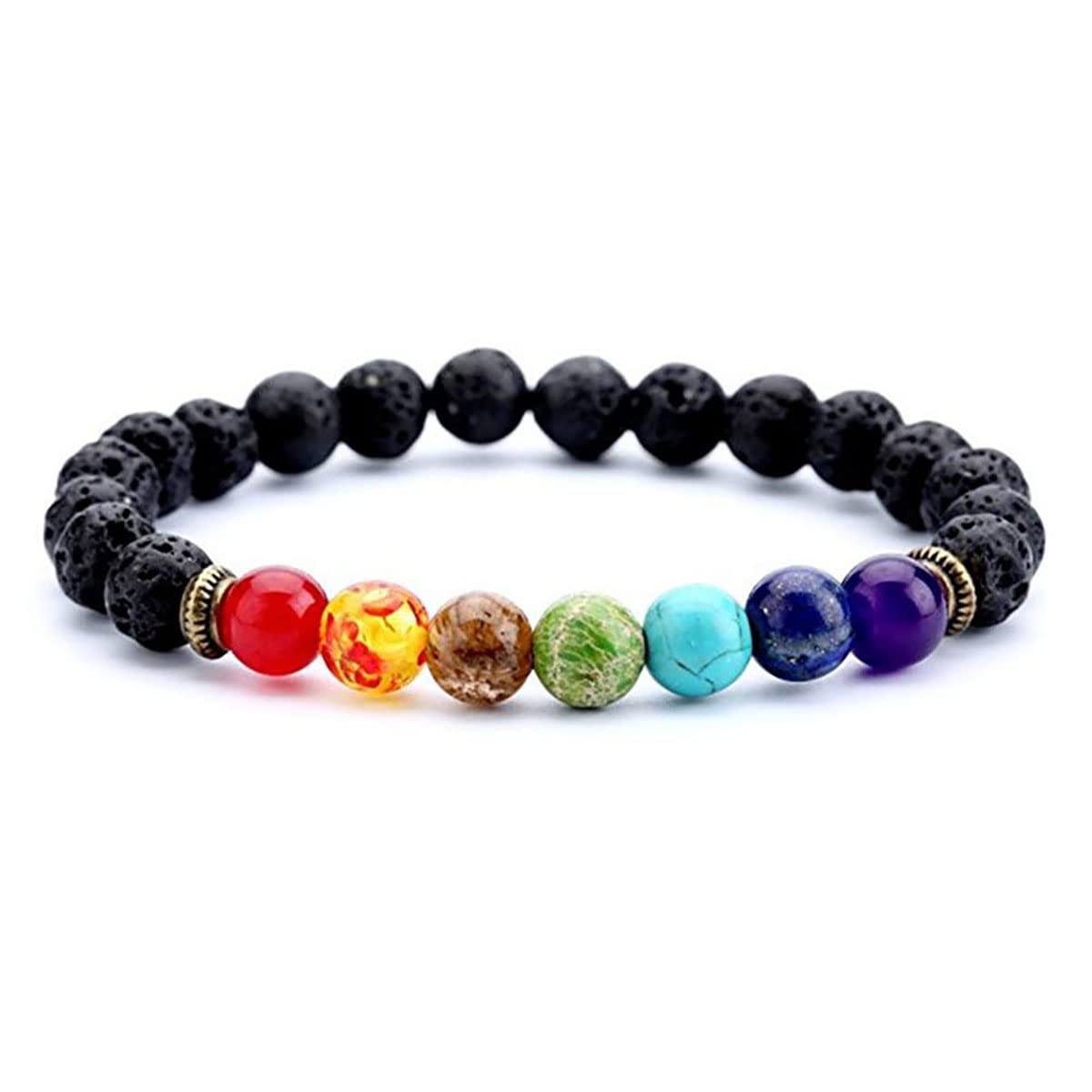**Couple's Healing Beads Bracelet Set – Black Marble Crystal Agate Natural Stone Bond Touch Bracelets for Women & Men | Long Distance Relationship Gift for Him & Her | Perfect for Anniversaries, Valentine's Day & Romantic Occasions**