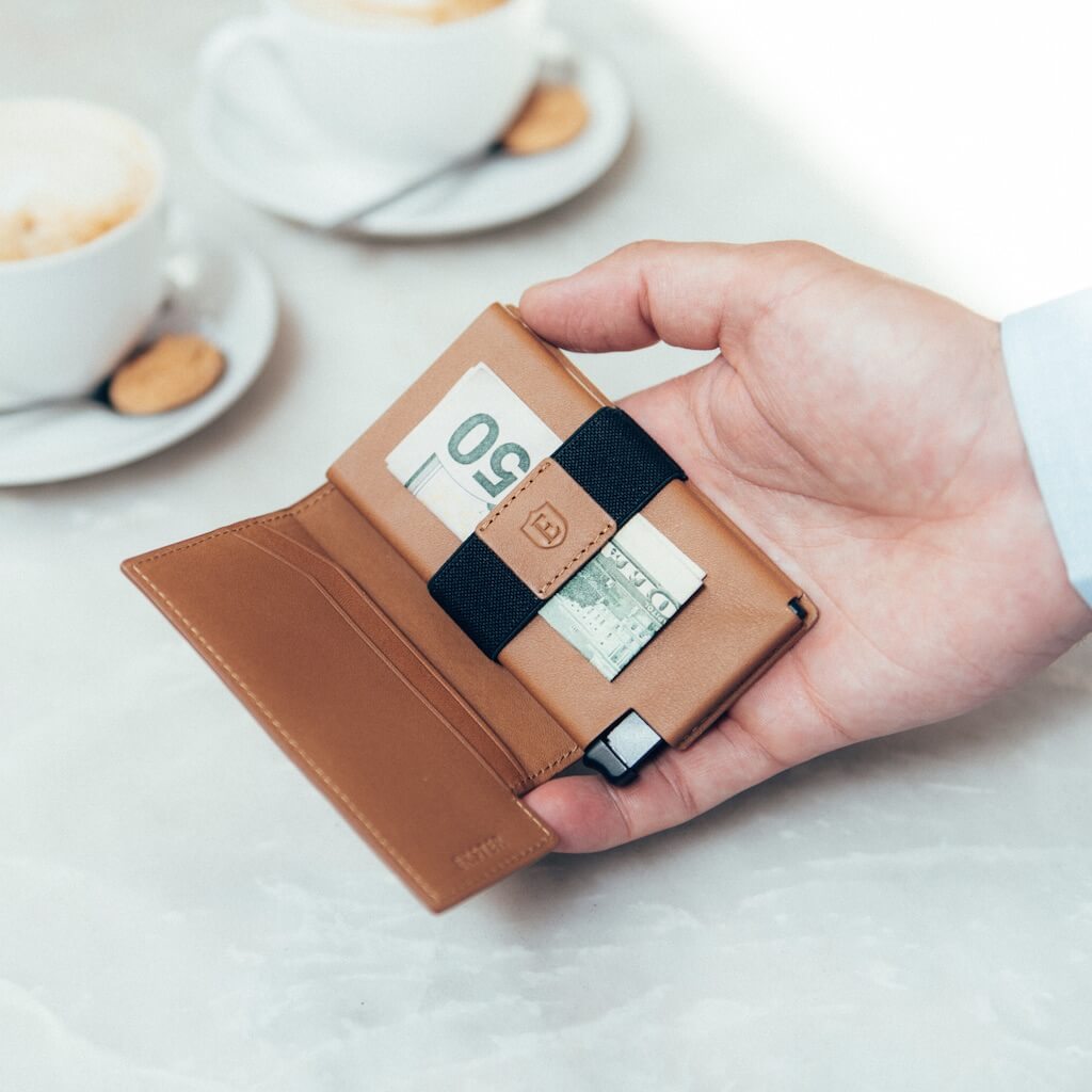 Ekster Premium RFID Blocking Wallet - Slim & Secure Metal Card Holder for Men & Women | Perfect for Travel, Business & Everyday Use