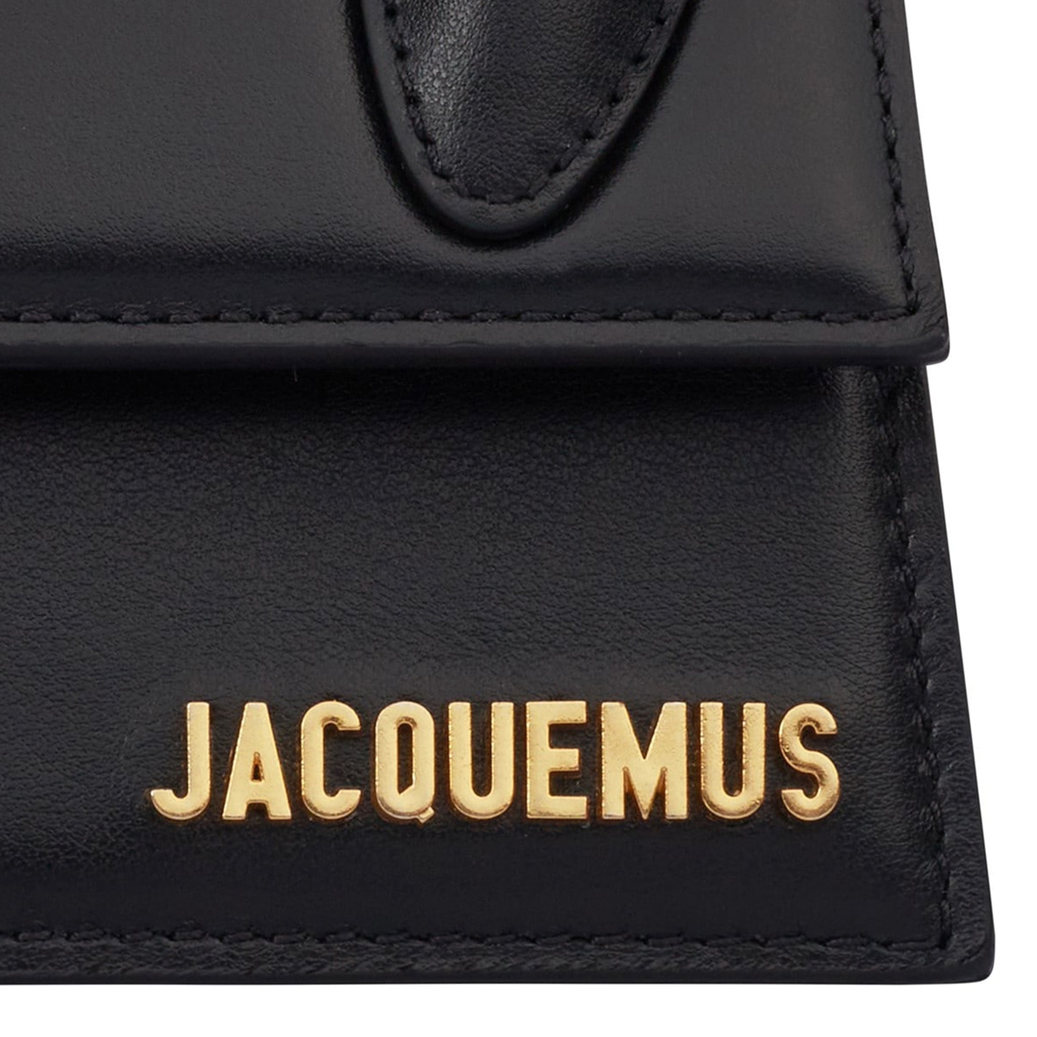 Jacquemus Le Chiquito Black Mini Leather Crossbody Bag - Stylish & Compact Purse for Women, Perfect for Evening Out, Party & Travel Accessories