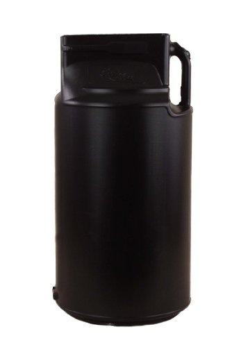 ZING 7007 Industrial Can Crusher - Heavy Duty Metal Collection Barrel for Recycling - Perfect for Warehouses, Garages & Recycling Centers