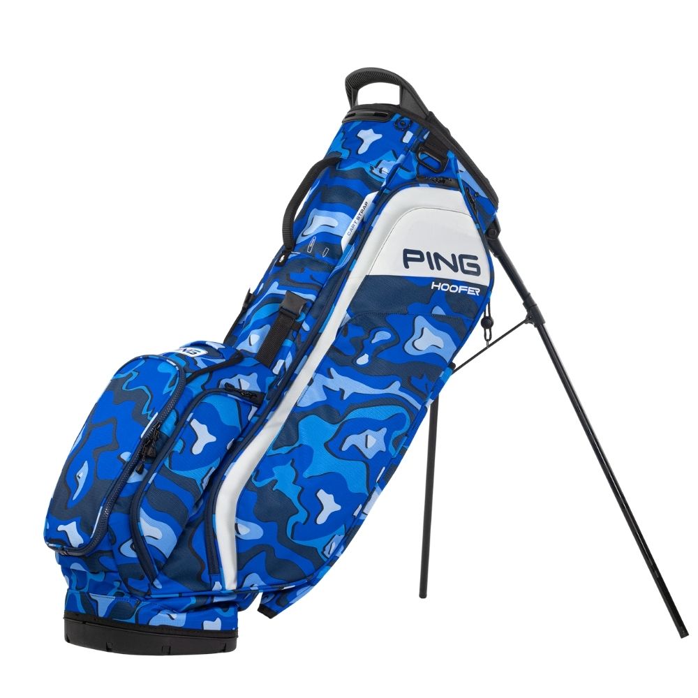 PING 2025 Hoofer Stand Golf Bag - Lightweight & Durable Golf Stand Bag with 5-Way Divider - Perfect for Golfers on the Course or Driving Range