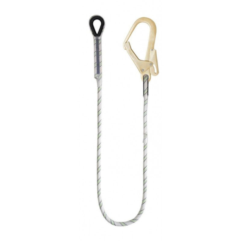 Premium Kratos Restraint Kernmantle Rope Lanyard with Thimble Eye - Heavy Duty Safety Tether for Climbing, Rescue & Industrial Use
