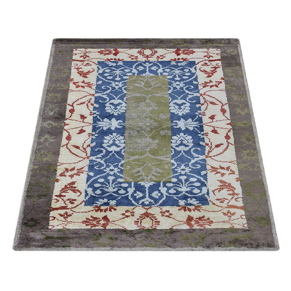 Hand Knotted Hypnotic Rug - Premium Bohemian Design for Living Room, Bedroom & Home Decor | Soft & Durable Floor Covering for Cozy Spaces