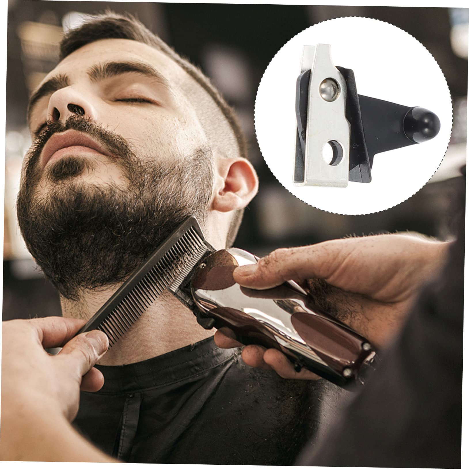 **MERRYHAPY Hair Clipper Replacement Power Switch for 8148/8591 Series - Durable Plastic & Copper - Perfect for Barbershops & Home Haircuts**
