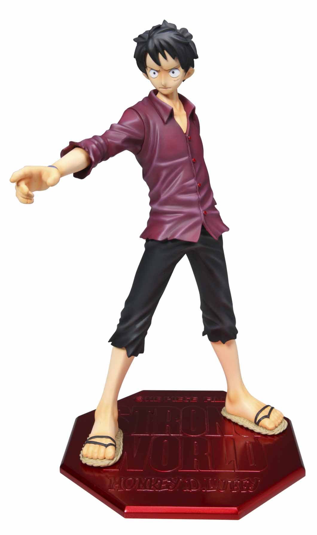 One Piece - 1/8 Scale Luffy Strong Edition PVC Action Figure Collectible - Perfect for Anime Fans, Display Shelf & Gift for Collectors