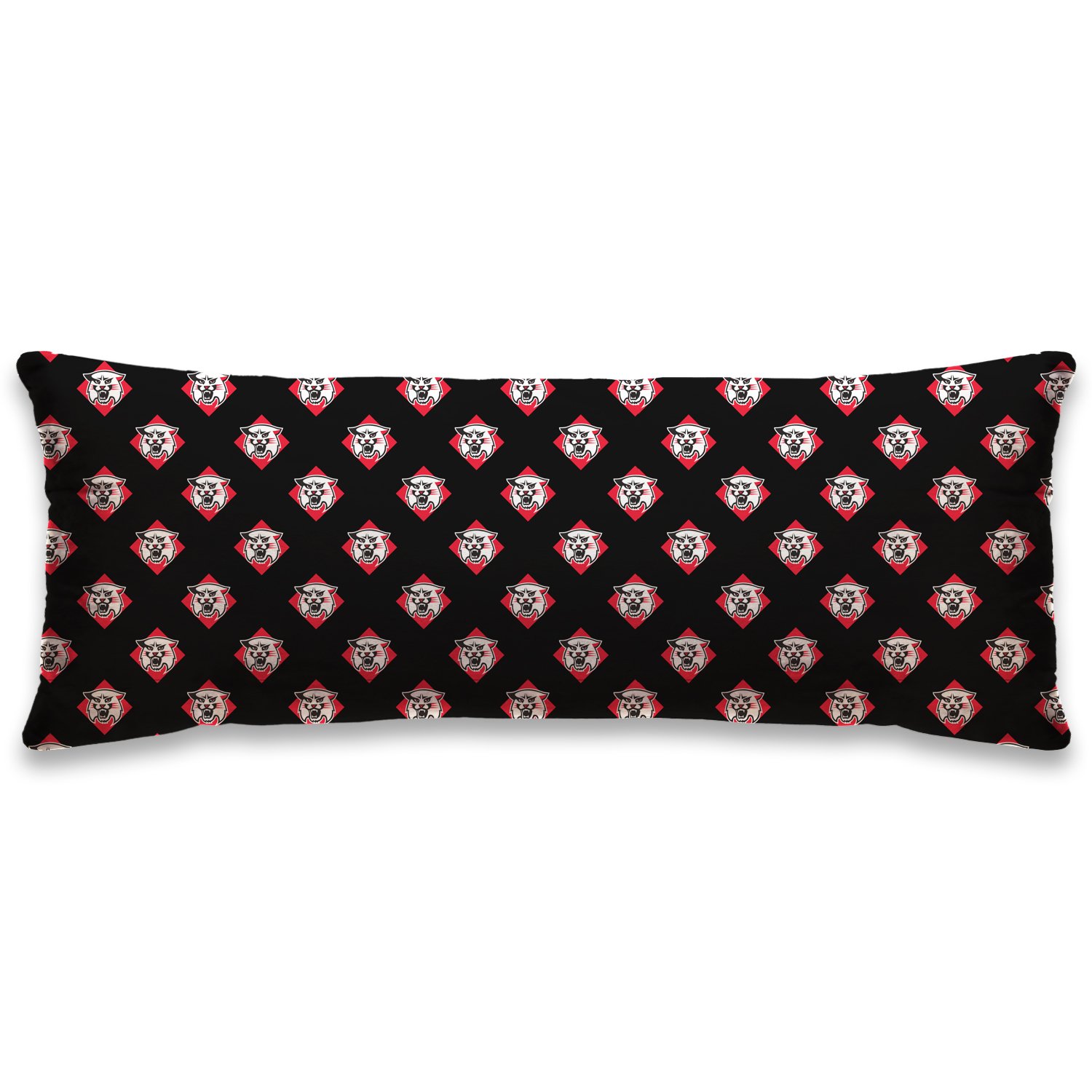 NCAA Unisex Body Pillow - Soft & Comfortable College Sports Pillow for Adults - Perfect for Dorm Rooms, Game Day, and Home Decor