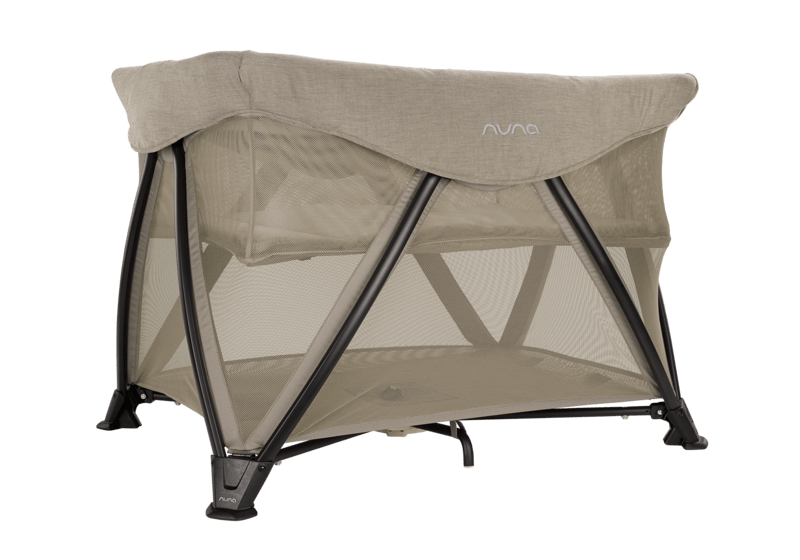 Nuna Sena Aire 2022/2023 Lightweight Travel Crib with Removable Bassinet - Perfect for Baby Sleep, Travel & Home Use