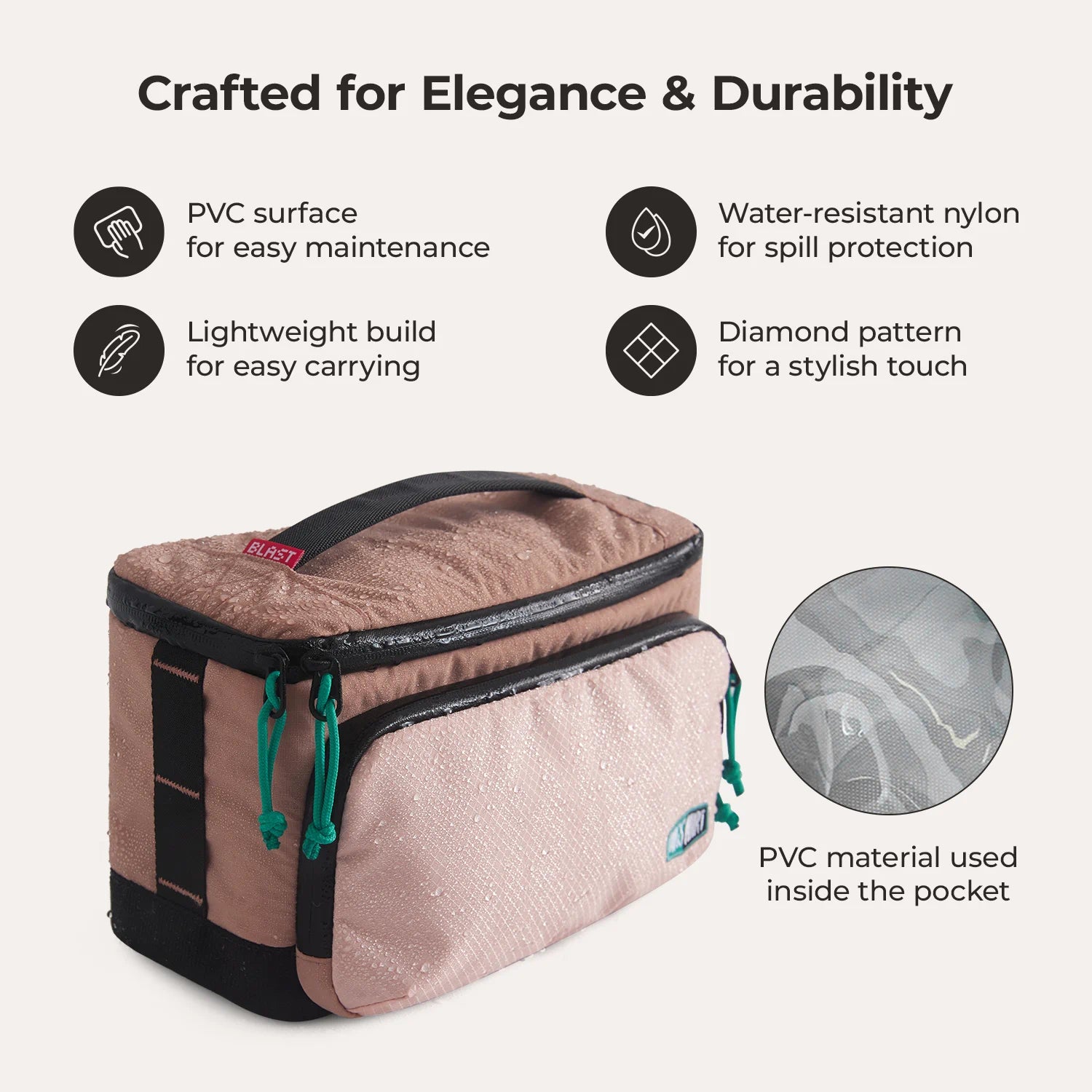 Blast 4.5L Hanging Toiletry Bag for Travel - Waterproof Cosmetic Organizer with Multiple Pockets for Bathroom Essentials | Perfect for Camping, Gym & Business Trips
