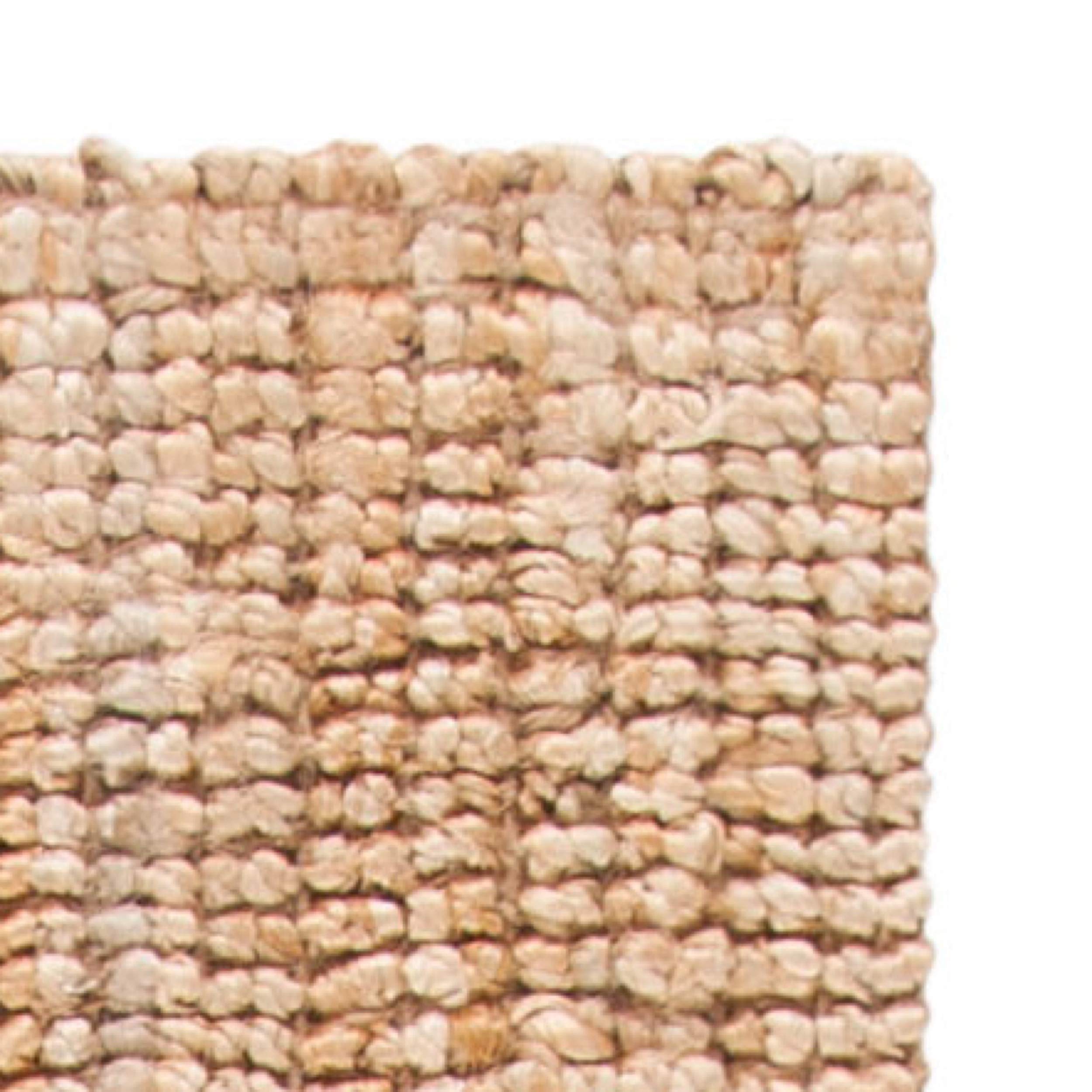 SAFAVIEH Handmade Jute Area Rug 8' x 10' - Natural Beige Farmhouse Style, Non-Slip & Durable for High Traffic Areas | Perfect for Living Room, Bedroom, Dining Room & Home Office Decor