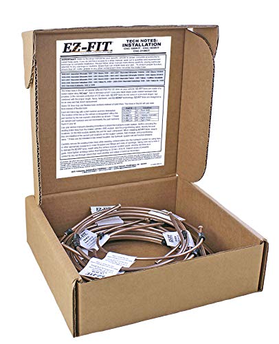 Technical Precision EZ-FIT CNC-153KIT Brake Line Kit Replacement - High Performance Brake Lines for Cars, Trucks & SUVs - Perfect for Off-Roading, Towing & Performance Upgrades