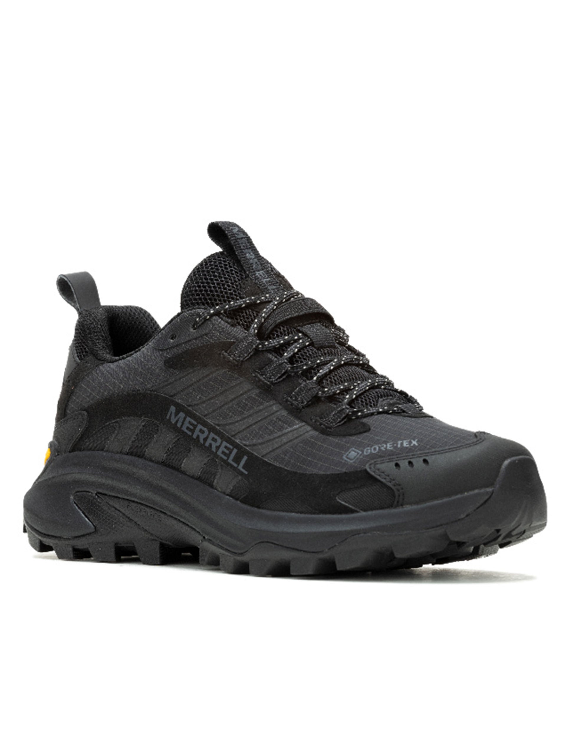 Moab Speed 2 Gore-Tex Hiking Shoes - Waterproof & Breathable Black Trail Running Shoes for Men | Perfect for Outdoor Adventures, Hiking & Backpacking