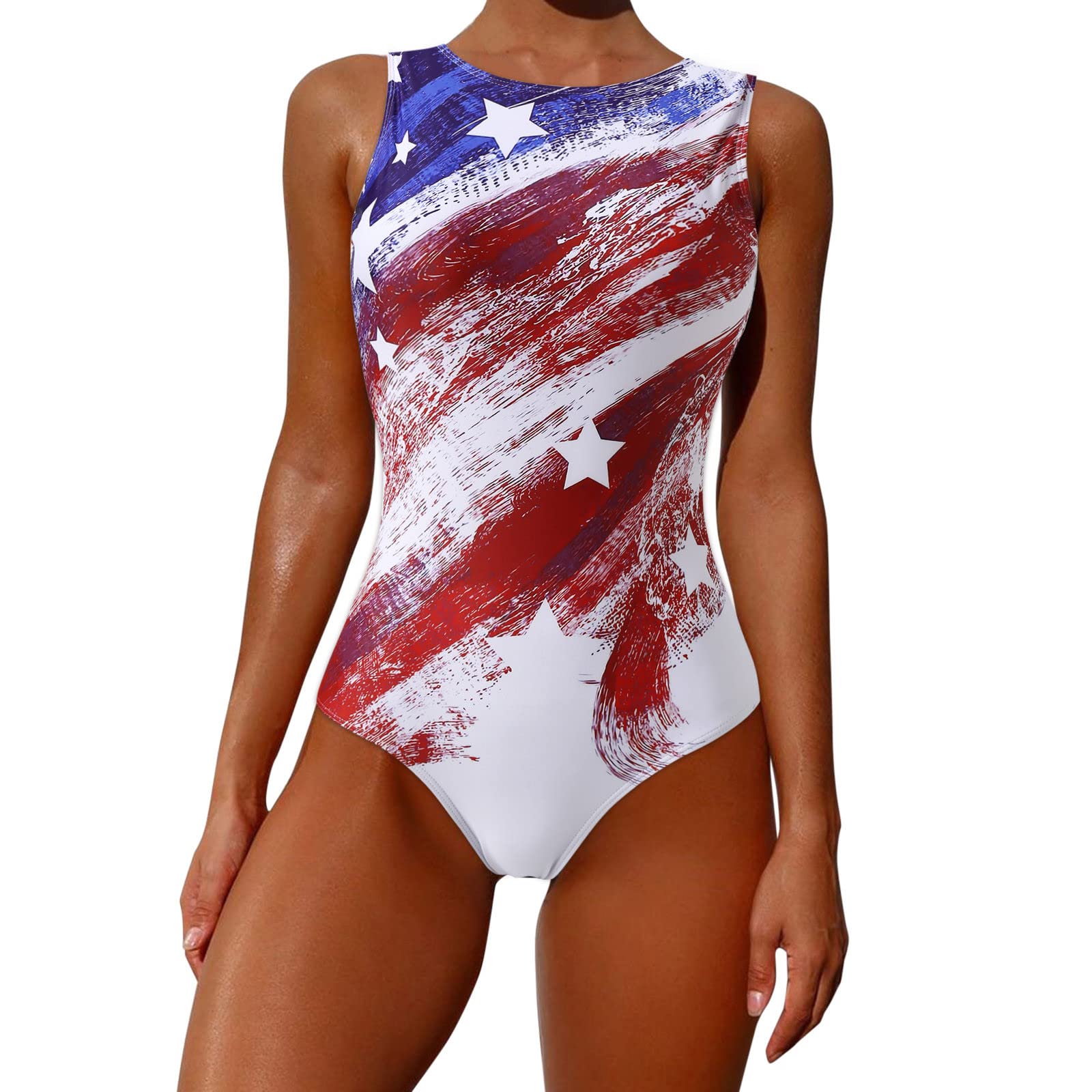 Women's Ruched High Cut Swimsuit Monokini Bikini - Sexy One Piece & Two Piece Swimwear for Beach, Pool & Vacation | Plus Size & Regular Sizes Available