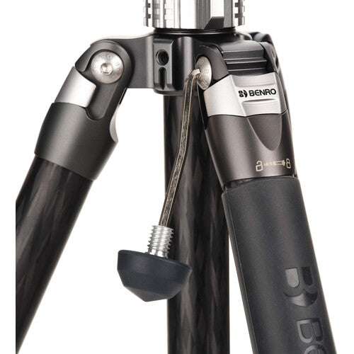 Benro Kingpod CF 2 Series 4-Section Carbon Fiber Tripod with FS36PRO Hybrid Head - Professional Photography & Videography Support for Outdoor Shooting