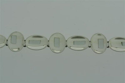 Concave Pebble Bracelet - Polished Stone Beaded Wristband for Women | Perfect for Yoga, Meditation & Boho Fashion