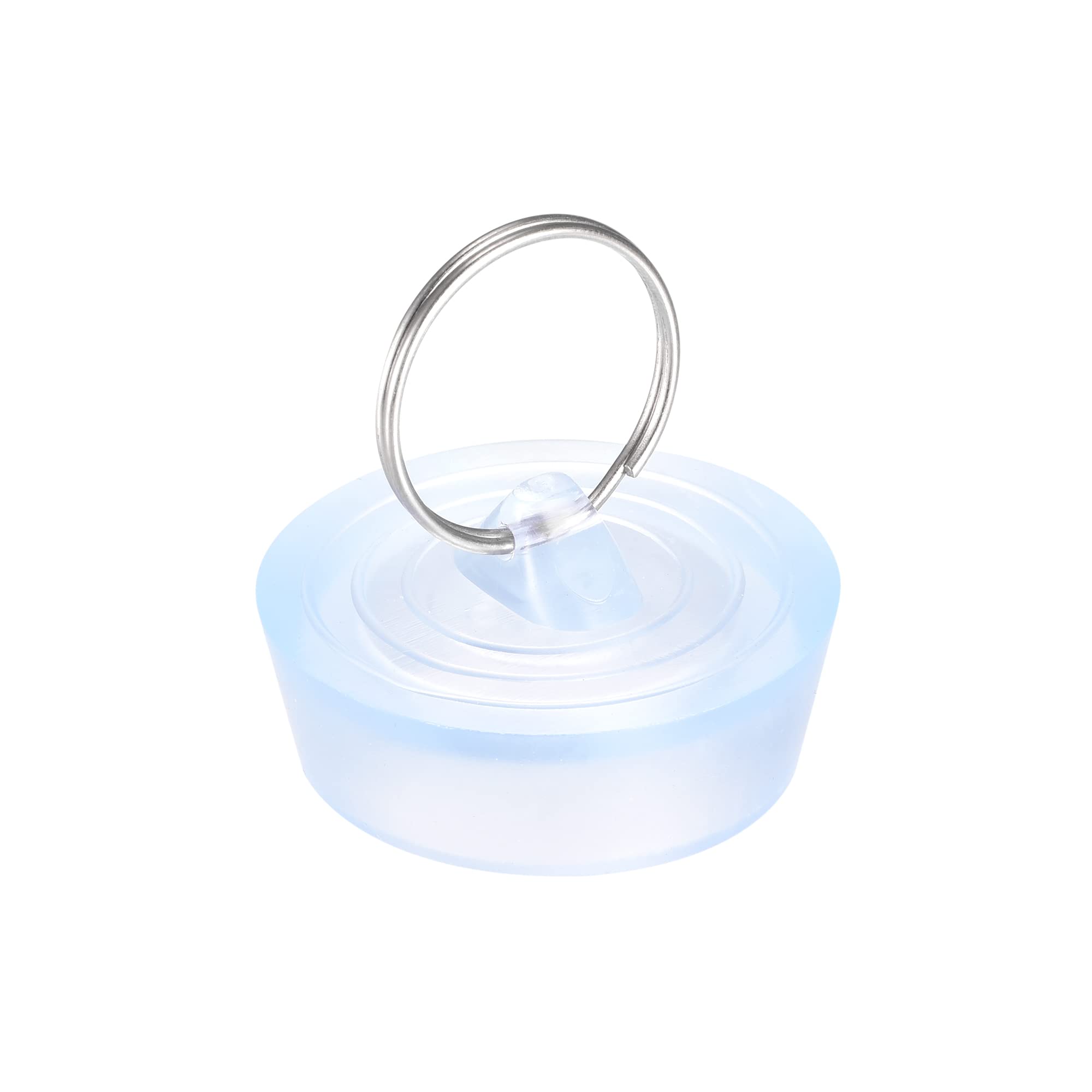 uxcell Clear Rubber Sink Plug - 1-11/32